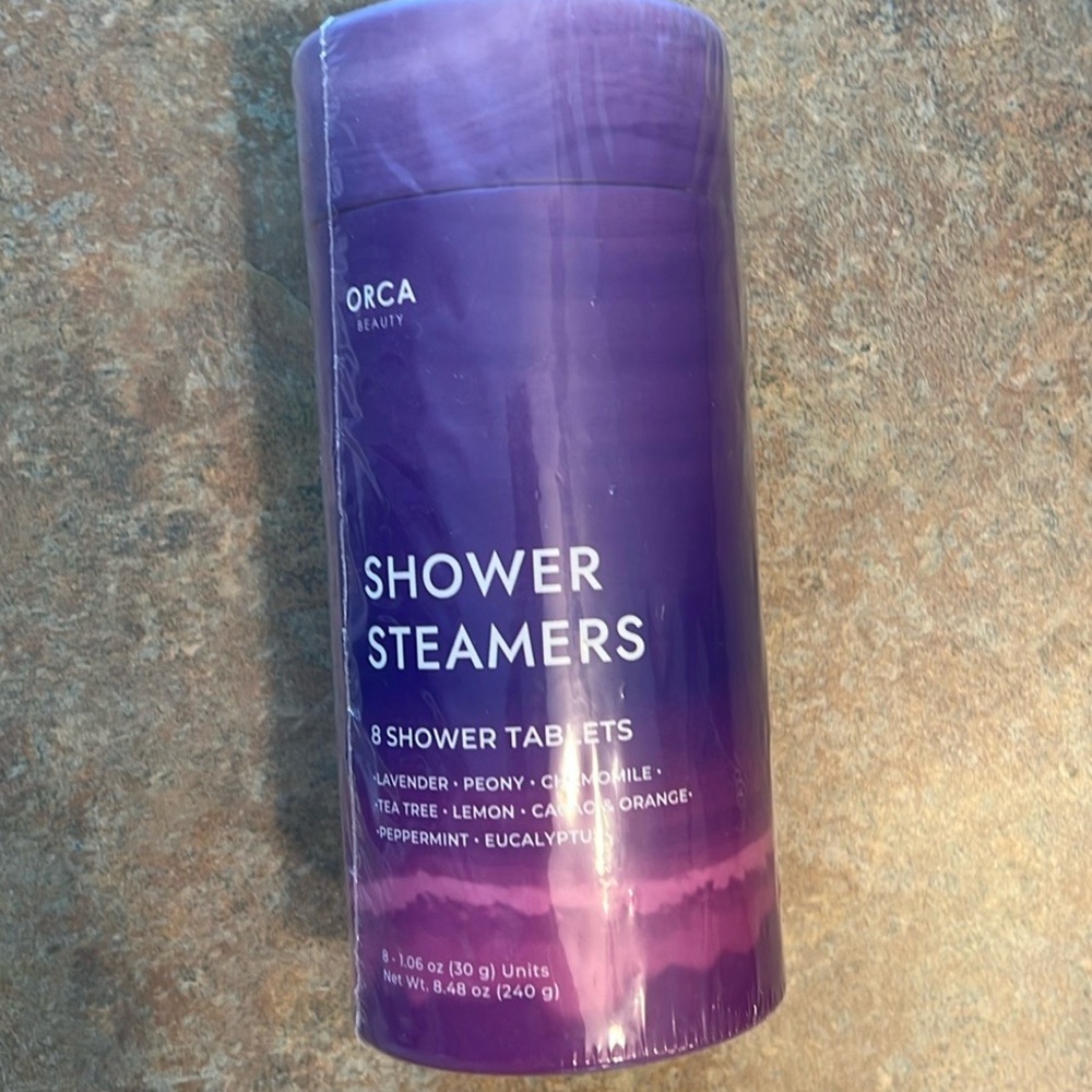 Brand new in package set of 8 Shower Steamers